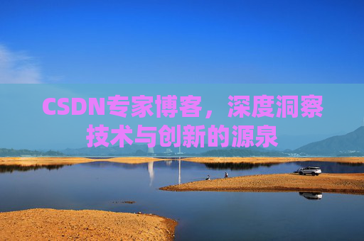 CSDN专家博客，深度洞察技术与创新的源泉